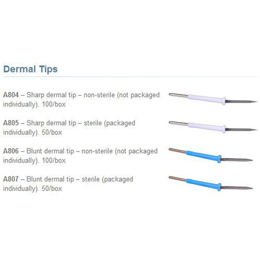 BOVIE Blunt Dermal Tip, Sterile, 50/box. MPN: A807 - Image 2