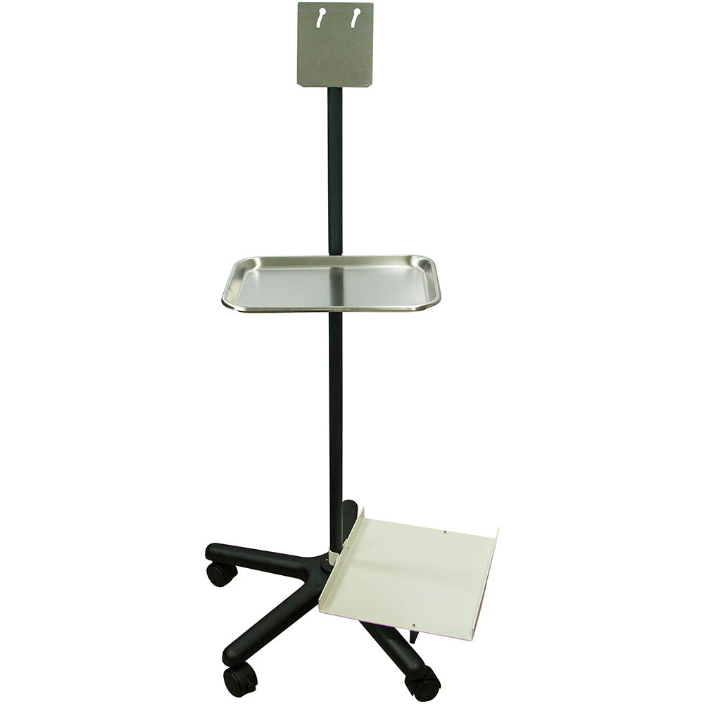 BOVIE Mobile Stand with Smoke Evacuator & Instrument Trays for A800EU & A900 & A1200. MPN: A812-C