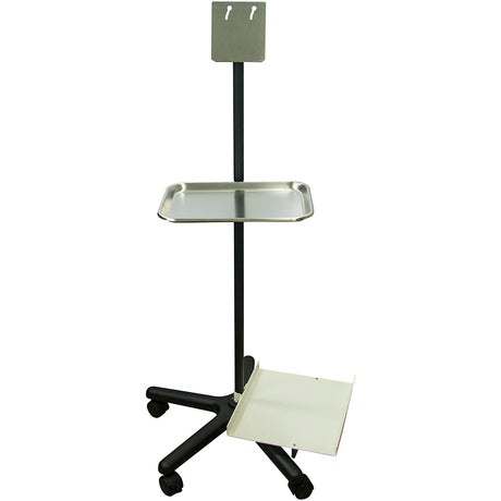 BOVIE Mobile Stand with Smoke Evacuator & Instrument Trays for A800EU & A900 & A1200. MPN: A812-C