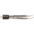 BOVIE McPherson 3-1/2" Electrode, Curved with 5mm tip, Uncoated. MPN: A844
