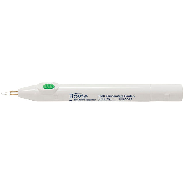 BOVIE Disposable Sterile Cautery, High Temp, Loop Tip, 2200 degree F, 10/box. MPN: AA03