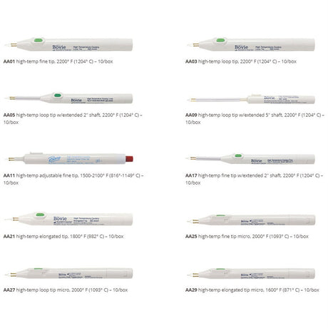 BOVIE Disposable Sterile Cautery, High Temp, Micro Fine Tip, 2000 degree F, 10/box. MPN: AA25 - Image 2