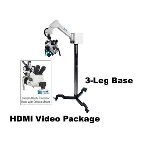 COLPO-MASTER I Suspension-Arm LED Colposcope, HDMI Video Package with HD Camera, 3 Leg Base. MPN: CS-103T-HD