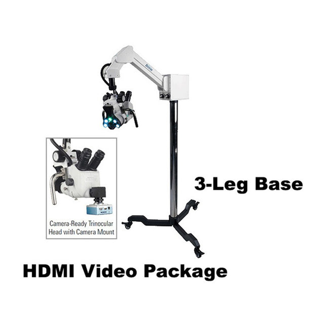 COLPO-MASTER I Suspension-Arm LED Colposcope, HDMI Video Package with HD Camera, 3 Leg Base. MPN: CS-103T-HD