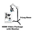 COLPO-MASTER I Suspension-Arm LED Colposcope, HDMI Video Package with HD Camera, & HD 1080p Monitor, 3 Leg Base. MPN: CS-103T-HDM
