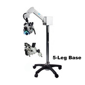 COLPO-MASTER I Suspension-Arm LED Colposcope, Binocular Zoom Head, 5 Leg Base. MPN: CS-105LED