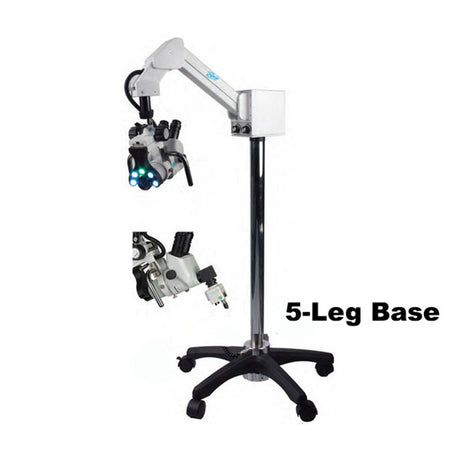 COLPO-MASTER I Suspension-Arm LED Colposcope, Binocular Zoom Head, 5 Leg Base. MPN: CS-105LED