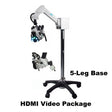 COLPO-MASTER I Suspension-Arm LED Colposcope, HDMI Video Package with HD Camera, 5 Leg Base. MPN: CS-105T-HD