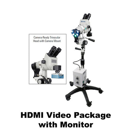 COLPO-MASTER II LED Colposcope, HDMI Video Package with HD Camera, & HD 1080p Monitor, 5 Leg Base. MPN: CS-205T-HDM