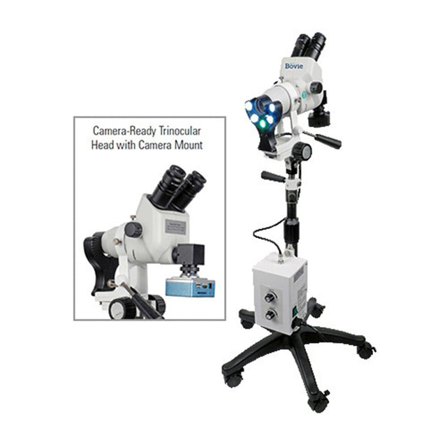 COLPO-MASTER II LED Colposcope, Camera Ready Trinocular Zoom Head, 5 Leg Base. MPN: CS-205T-LED