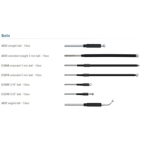 BOVIE Electrode, Extended 3mm Ball, Reusable, Non-Sterile. MPN: ES06R - Image 2