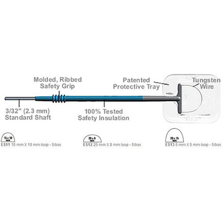 BOVIE Disposable Loop, 20mm x 8mm LLETZ, 5/box. MPN: ES12 - Image 2