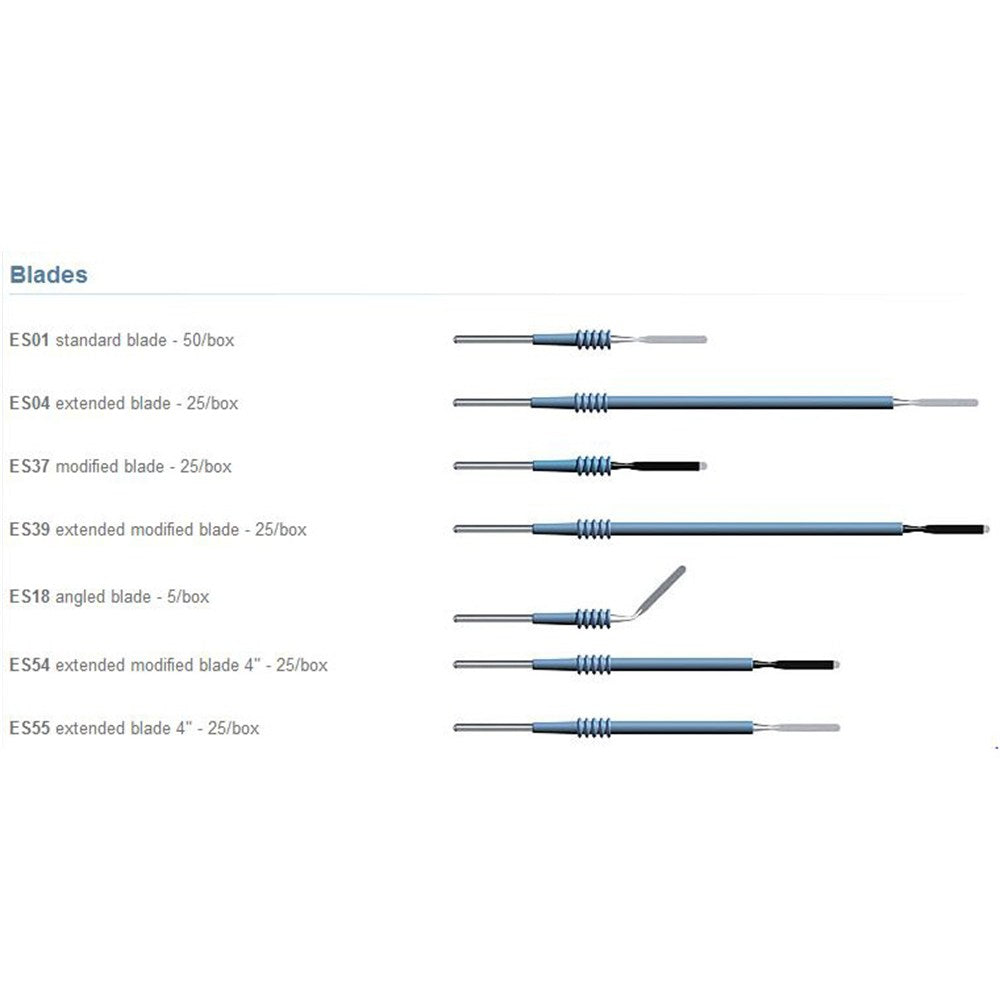 BOVIE Blades, Disposable, Extended Modified Blade, 25/box. MPN: ES39 - Image 2