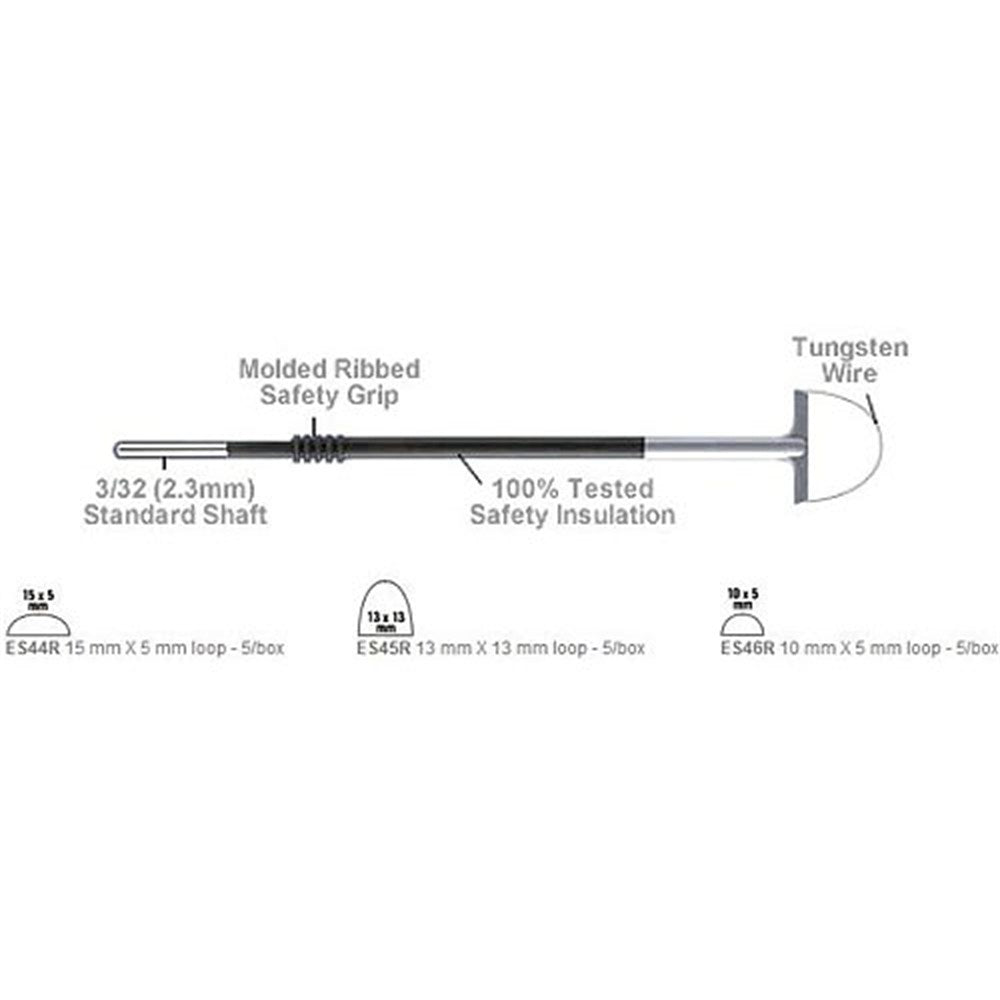 BOVIE Electrode, 15mm x 5mm Loop, Reusable, Non-Sterile. MPN: ES44R - Image 2