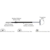BOVIE Electrode, 25mm x 10mm Loop, Reusable, Non-Sterile. MPN: ES47R - Image 2