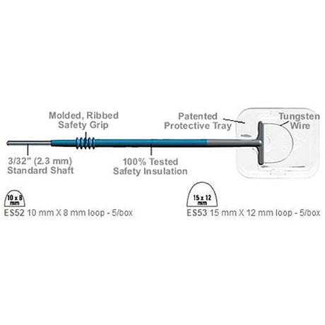 BOVIE Disposable Loop, 10mm x 8mm, 5/box. MPN: ES52 - Image 2