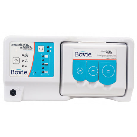 BOVIE Smoke Shark II Smoke Evacuator with 35-Hour Filter, 100-120V. MPN: SE02