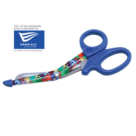 ADC Mini MEDICUT Shears, 5-1/2", PUZZULE PIECES. MPN 321PP