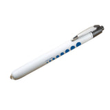 ADC METALITE Reusable LED Penlight, WHITE with Pupil Gauge. MPN 352WP