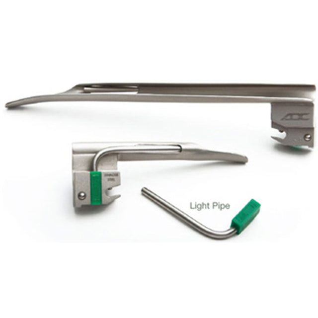 ADC Fiber Optic Laryngoscope Blade- Miller, Size 0, Preemie. MPN 4080F