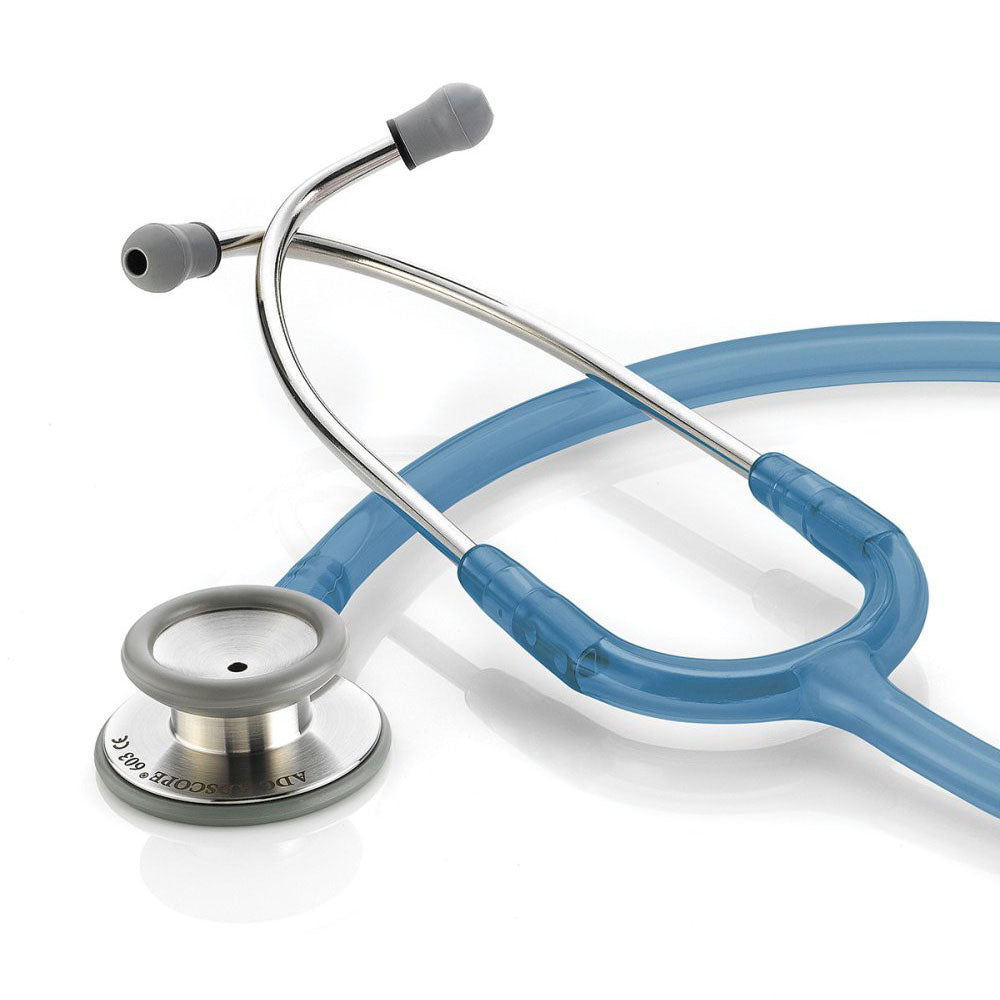ADC ADSCOPE 603 Clinician Adult Stethoscope, Frosted Royal Blue. MPN 603FRB