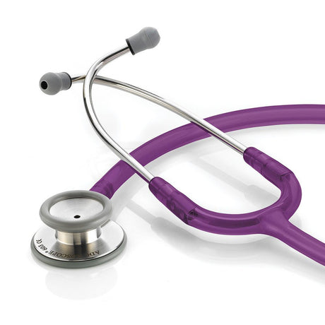 ADC ADSCOPE 603 Clinician Adult Stethoscope, Frosted Purple. MPN 603FV