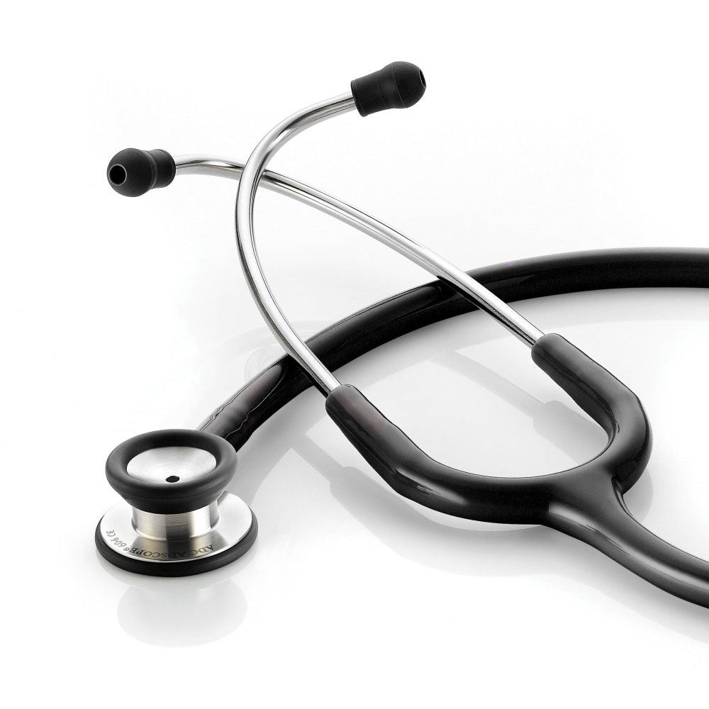 ADC ADSCOPE 604 Pediatric Clinician Stethoscope, BLACK. MPN 604BK