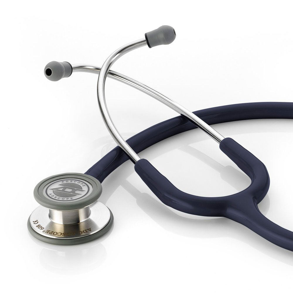 ADC ADSCOPE 608 Convertible Clinician Stethoscope, Navy. MPN 608N