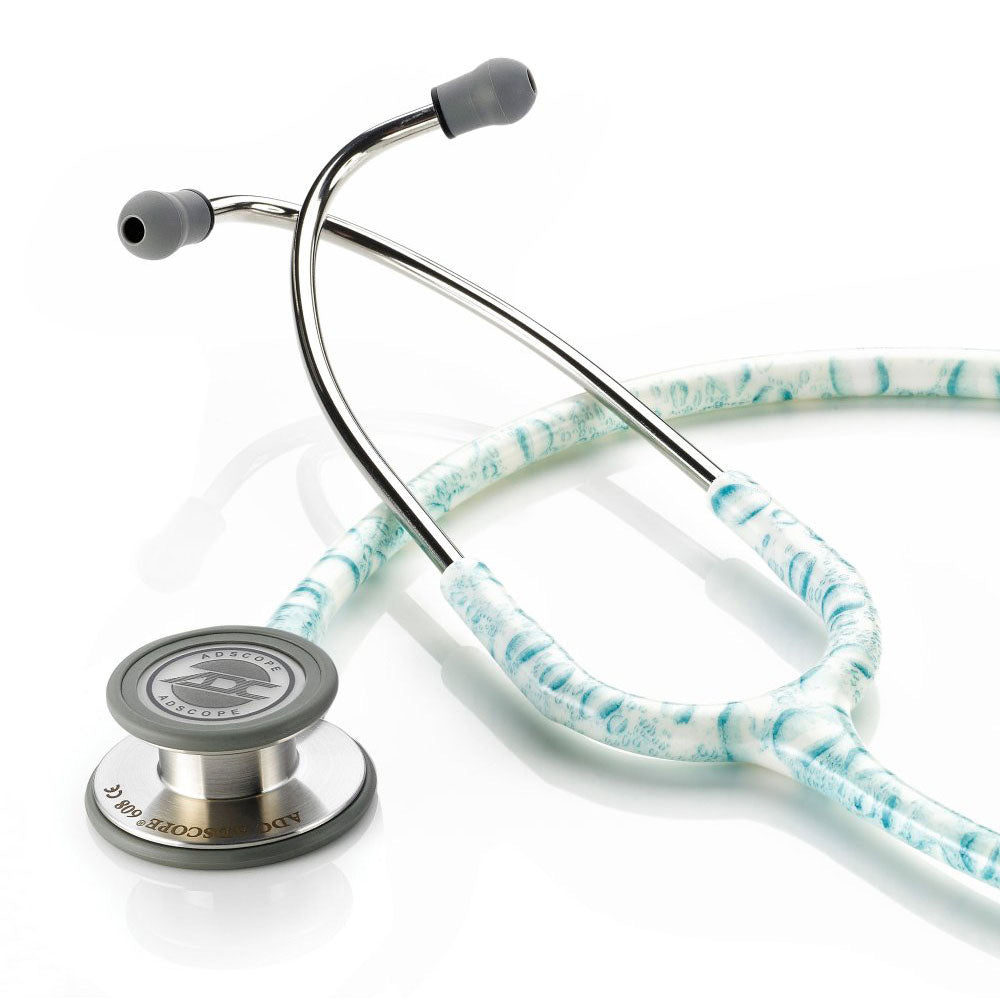 ADC ADSCOPE 608 Convertible Clinician Stethoscope, Serenity. MPN 608SE