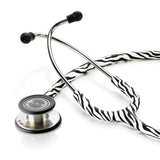ADC ADSCOPE 608 Convertible Clinician Stethoscope, Zebra. MPN 608ZB