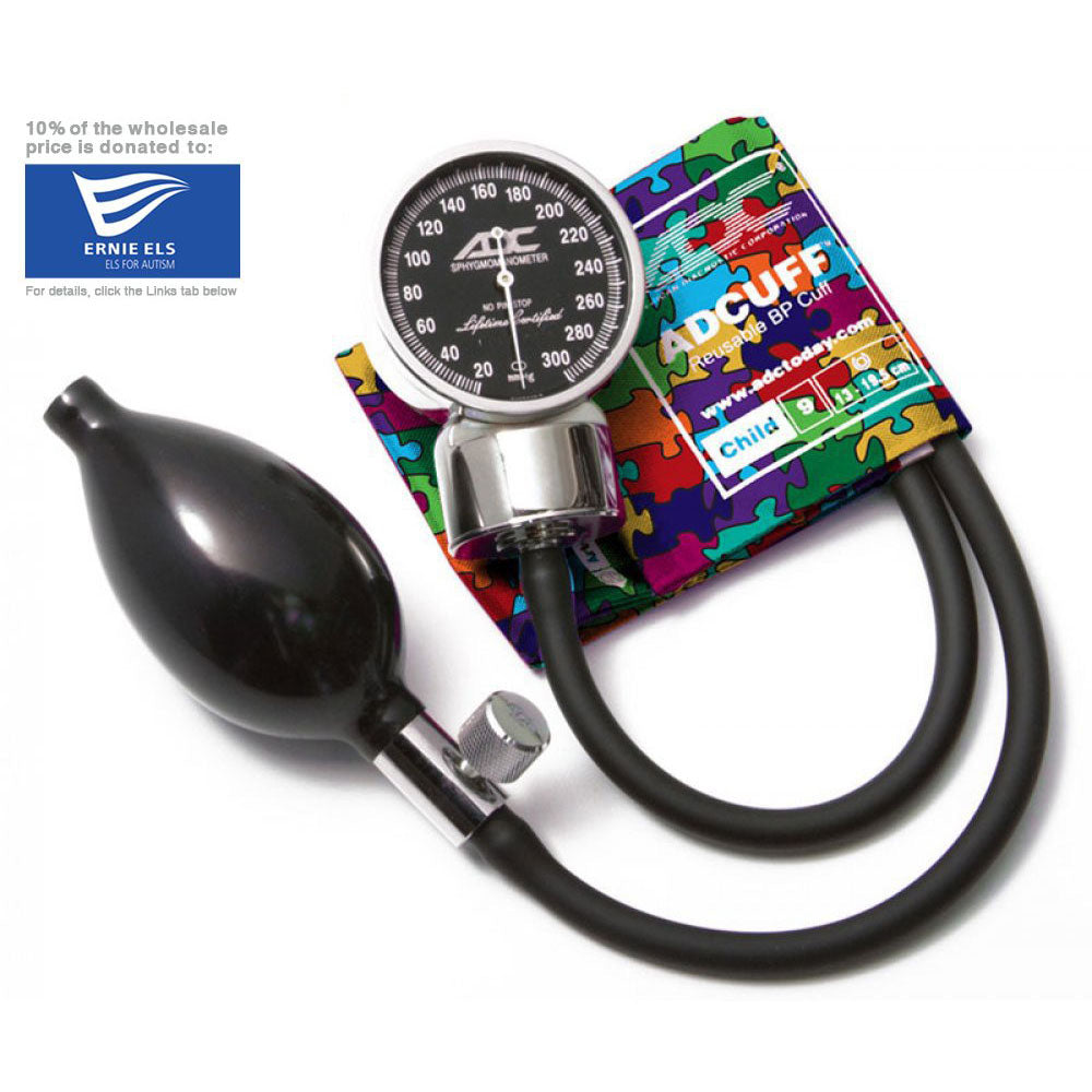 ADC DIAGNOSTIX 700 Child Pocket Aneroid, Puzzle Pieces. MPN 700-9CPP
