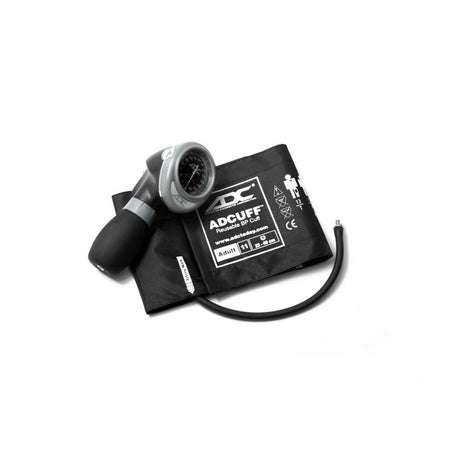ADC DIAGNOSTIX 703 Adult Palm Aneroid, BLACK. MPN 703-11ABK