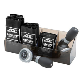 ADC General Practice MULTIKUF Kit, BLACK, 3 Cuffs (Small Adult, Adult Large Adult), with Tray. MPN 705GPK-BK