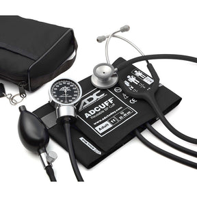 ADC PRO'S COMBO III Kit: 778 Pocket Aneroid, 603 Stethoscope, Black. MPN 778-603-11ABK