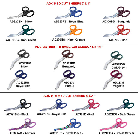 ADC Clinician, Student, OR Nurse Set, BURGUNDY (CREATE YOUR OWN SET) - Image 6