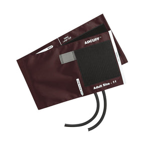 ADC ADCUFF Cuff & Bladder, 2 Tube, ADULT, BURGUNDY. MPN 845-11ABD-2