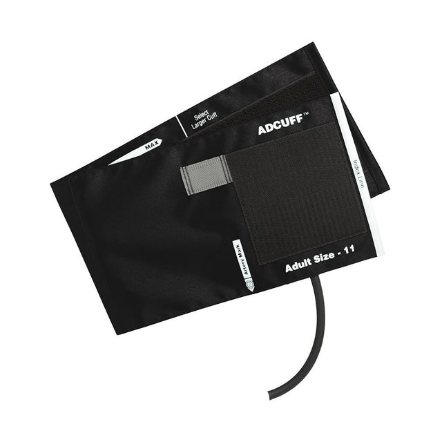 ADC ADCUFF Cuff & Bladder, 1 Tube, ADULT, BLACK. MPN 845-11ABK-1