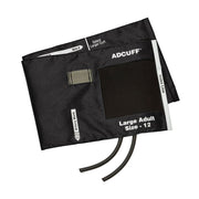 ADC ADCUFF Cuff & Bladder, 2 Tube, LARGE ADULT, BLACK. MPN 845-12XBK-2