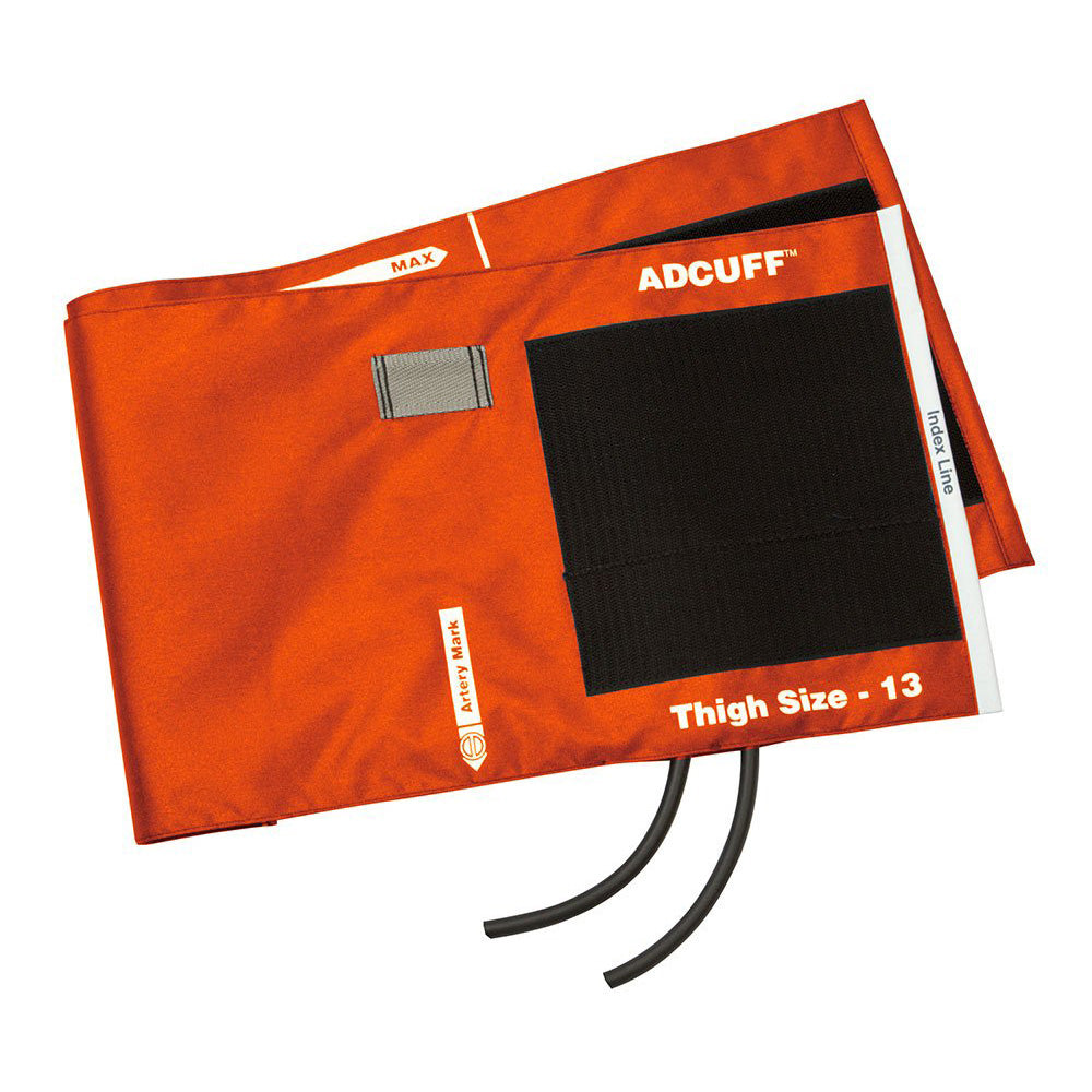 ADC ADCUFF Cuff & Bladder, 2 Tube, THIGH, ORANGE. MPN 845-13TOR-2