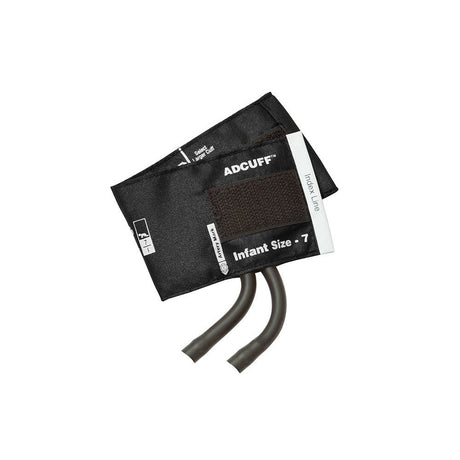 ADC ADCUFF Cuff & Bladder, 2 Tube, INFANT, BLACK. MPN 845-7IBK-2