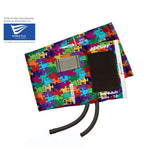ADC ADCUFF Cuff & Bladder, 2 Tube, CHILD, PUZZLE PIECES. MPN 845-9CPP-2