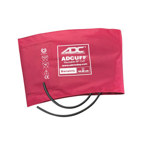 ADC ADCUFF Inflation System, 2-Tube, BURGUNDY, BARIATRIC. MPN 865-12BXBD