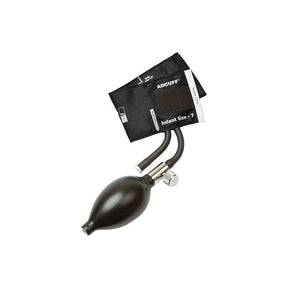 ADC ADCUFF Inflation System, 2-Tube, INFANT, BLACK. MPN 865-7IBK