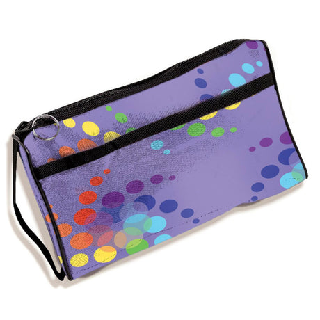 ADC Premium Sphyg Nylon Zipper Case, Peter's Blue Swirly. MPN 888PBS