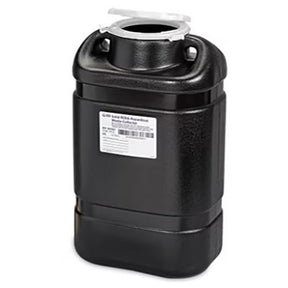 BD RCRA Hazardous Waste Container, 5 gal, Hinge Cap, Black (18 x 10.5 x 7.5), 8/case. MPN: 305067