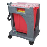 BD Recykleen Sharps Container Basic Trolley, 9 gal, Granite. MPN: 305090