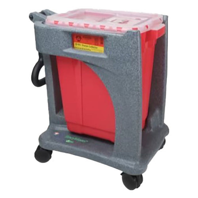 BD Recykleen Sharps Container Basic Trolley, 9 gal, Granite. MPN: 305090