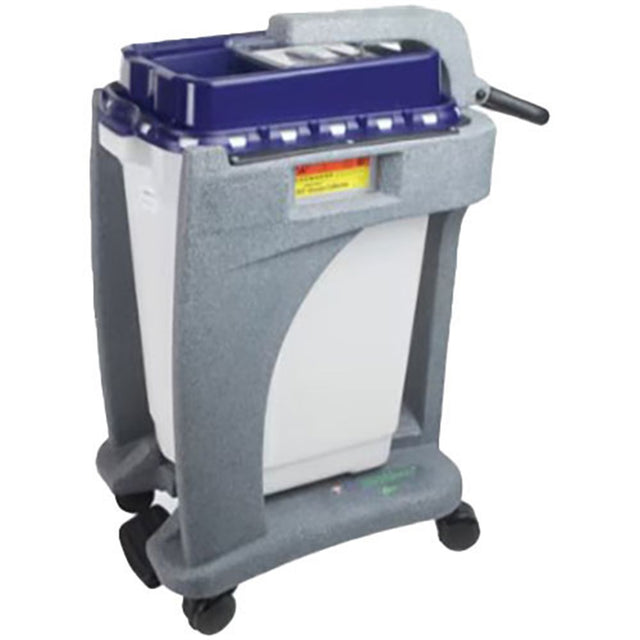 BD Recykleen Sharps Container Foot-Operated Trolley, 19 gal, Granite. MPN: 305093