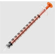 BD Oral Syringe, Amber, 1 mL with Tip Cap, 100/pk, 5 pk/cs. MPN: 305207