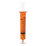 BD Oral Syringe, Amber, 10 mL with Tip Cap, 100/pk, 5 pk/cs. MPN: 305209